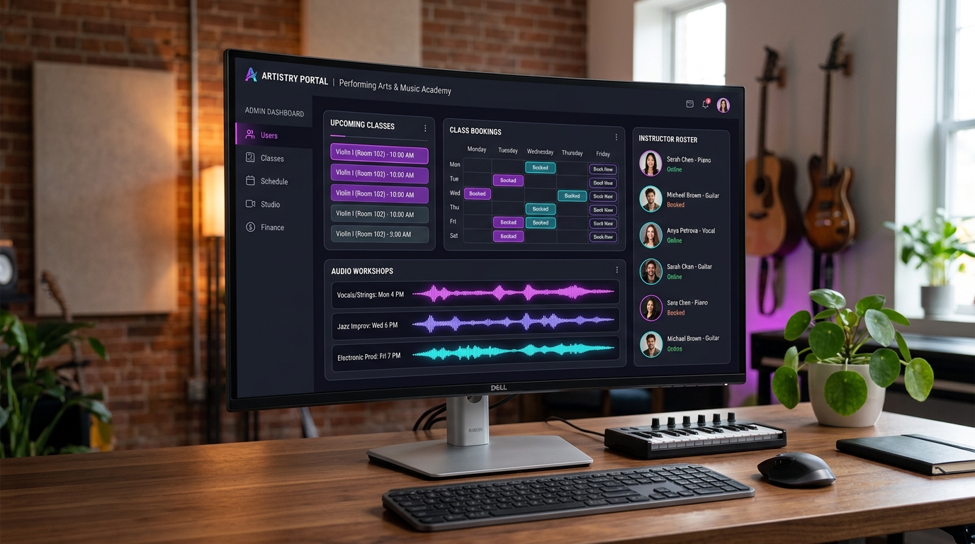 Octave Academy - Performing Arts & Music Academy Platform